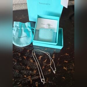 Tiffany & Co. Silver Heart Necklace